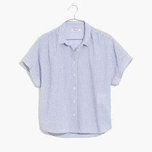 Hilltop Shirt in Seersucker Gingham Check